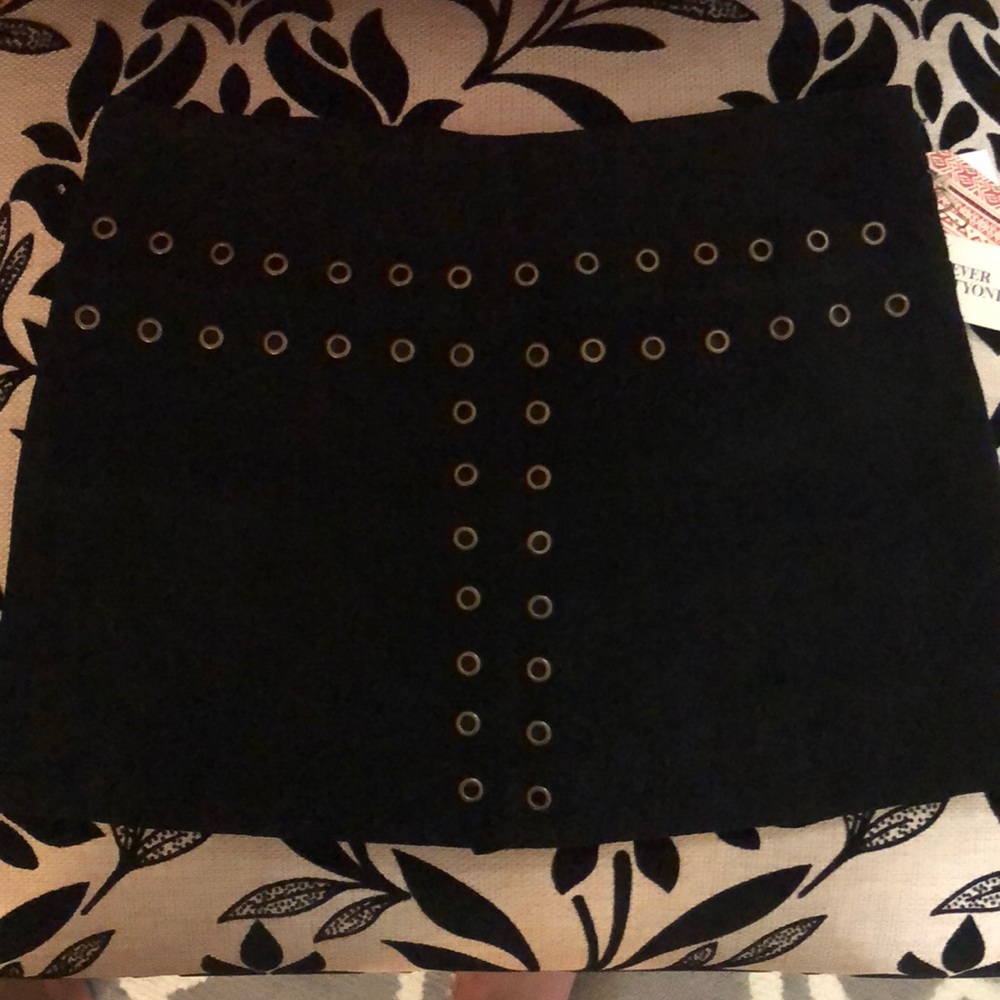 Forever 21 suede skirt